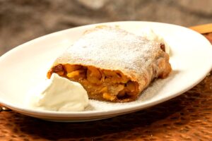 Strudel de manzana casero de Heidi